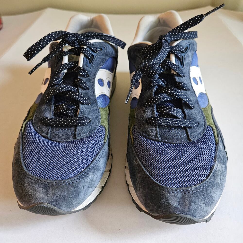 Saucony Men's Shadow 5000 Size 9.5 Blue Green Retro S70674-4 Casual - Picture 3 of 10